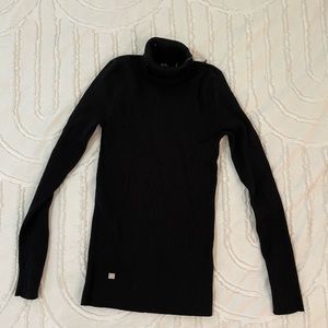 Black Ralph Lauren turtleneck